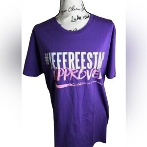 JEFFREE STAR SHIRT SIZE XL GRAPHIC T-SHIRT PURPLE